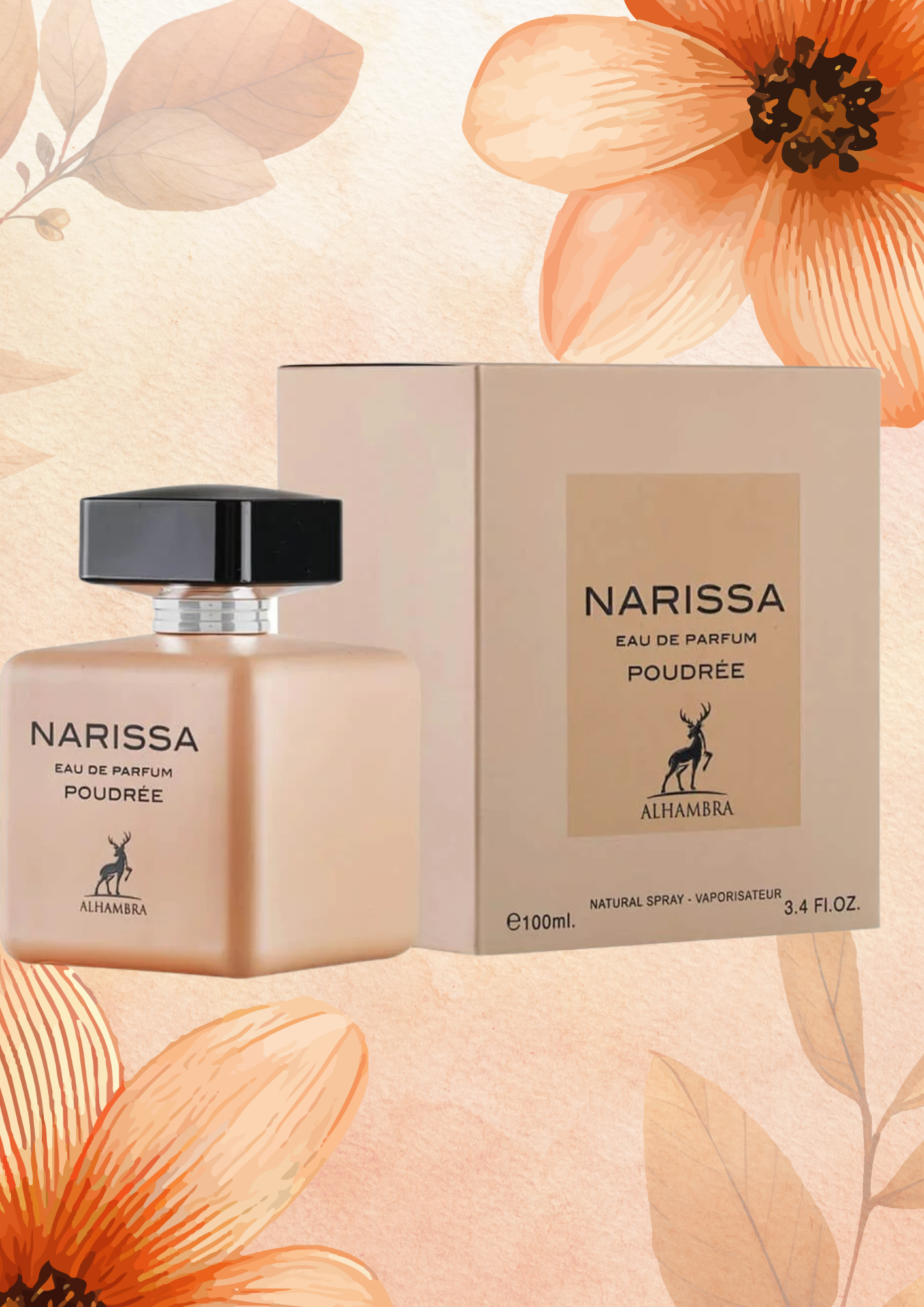 EAU DE PARFUM NARISSA 100ML MAISON ALHAMBRA