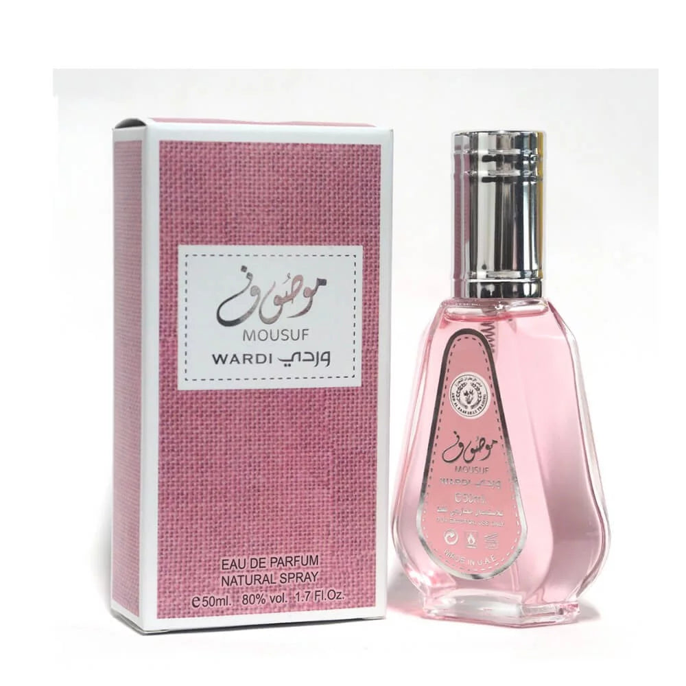 EAU DE PARFUM MOUSUF WARDI 50ML ARD AL ZAAFARAN