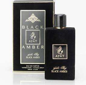 Eau de Parfum Black Amber – Ayat Perfumes – 100 ml